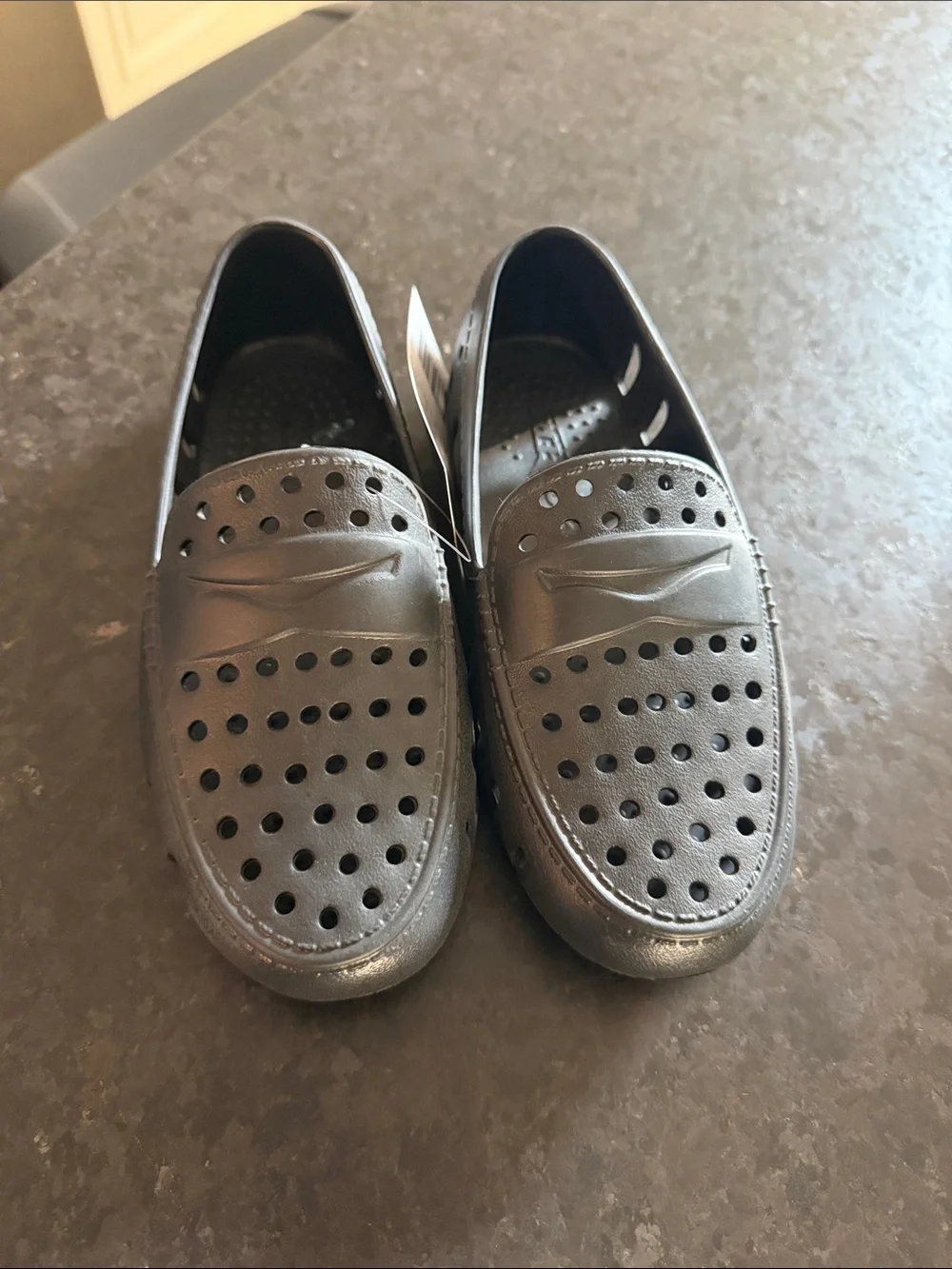 Kids Black Floafers
